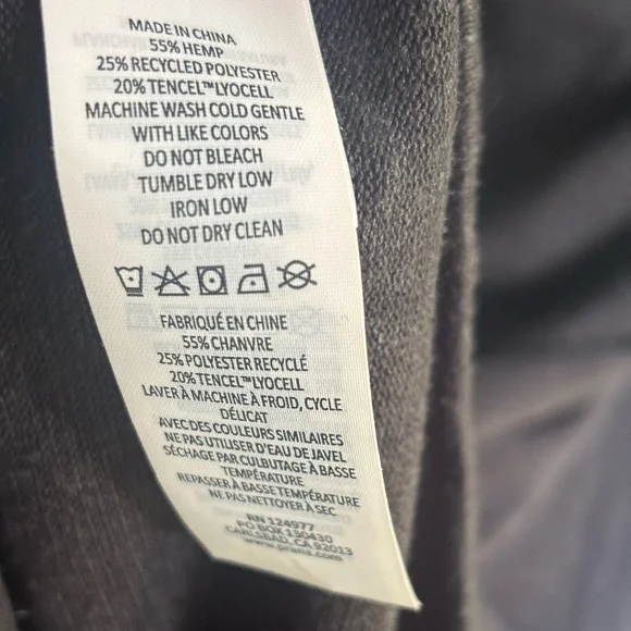 Prana Cozy Up Skyland Dress Charcoal Size Small - Picture 6 of 7